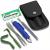 MYDAISY Tick Remover Tools for Dogs with Case Tick Remover for Humans Tick Remover for Cats Pets & Children Tick Removal Tool for Dogs Tick Tweezers