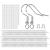 925 Sterling Silver Earring Hooks 120 PCS/60 Pairs, Ear Wires Fish Hooks, Hypo-allergenic Jewelry Findings Parts with 120 PCS Clear Silicone Earring Backs Stoppers for DIY Jewelry Making Silver 120