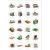 24 Pre-Cut Books Themed Edible Wafer Paper Cake Toppers Decorations