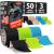 Waterproof Kinesiology Tape - 3 Rolls - Joints Support and Muscle Pain Relief - 16.4 ft Uncut Kinetic Tape  50 Videos Mixed