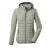 GIGA DX Women's Uyaka Stripe Casual Functional Jacket In Down Look With Zip-Off Hood 44 pistachio