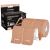 CKeep Kinesiology Tape (2 Rolls), Original Cotton Elastic Premium Athletic Tape,33 ft 40 Precut Strips in Total,Hypoallergenic and Waterproof K Tape for Muscle Pain Relief and Joint Support Beige