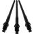 Viper Dart Accessory: Tufflex II 2BA Thread Soft Tip Dart Points (100 and 500 Packs) Black 100 Pack