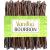 15 Bourbon Vanilla Pods - Large Growth from Madagascar 2022 - Large Vanilla Pods 15/18cm - FreshZIP Bag 15 Pieces (Pack of 1)