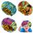 Prasacco 3 Pieces Kids Satin Bonnet Baby Bonnet Sleeping Cap Baby Shower Cap Soft Silk Night Hats Colorful Satin Cap for Girls Boys Natural Hair Teens Toddler Child Baby