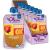Plum Organics | Stage 2 | Organic Baby Food Meals 6+ Months | Peach, Banana, Apricot | 4 Ounce Pouch (Pack Of 6)