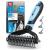 Bluepet Unterwolltoll Dog brush & cat brush for long hair |Unterwoll comb removes undercoat & feast |Massage effect & top hair protection |Fellbrush bestseller size m-l blue