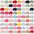 74 Pieces Spa Headband Coral Fleece Women Bow Makeup Headband Cosmetic Skincare Hair Band for Washing Face Soft Facial Hair Wrap Head Band Terry Cloth Headbands for Girls Shower Party  32 Styles