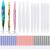9 Pieces Pen Resin Mold, Epoxy Resin Molds with 75 Pieces Ink Pen Refills ,Ballpoint Pen Silicone Molds Resin Casting Molds for DIY Resin Crafts Making