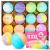 Bubbly Belle Bath Bombs Gift Set, 12 Extra Large Handmade Aromatherapy Fizzies with Essential Oil Blends, Epsom Salt, Kaolin Clay, Vegan Bath Bombs with Essential Oil Blends 5 Ounce (Pack of 12)