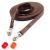 Pettec dog leash tow leash * 10m * up to 80kg adjustable training lines/training leash/trekking line for dogs from trioflex (similar biothane) water repellent & robust dog leash 10m brown