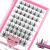 Lash Clusters 72 Pcs Cluster Lashes Manga Lashes Little Devil Eyelash Clusters Individual Cluster Eyelashes Self-Application Super Thin Band Reusable Soft & Comfortable(Dazzle-D-8-16mix) 8-16 mix Dazzle