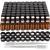 Fandamei 100 x 2 ml of brown empty glass bottles bottles for essential oils mini glass bottle with Orifice Reducers perfect for essential oil spa massage aromatherapy 102 pieces (1 Pack)
