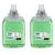 GOJO Green Certified Foam Hand Hair & Body Wash Cucumber Melon Scent 2000 mL Refill for GOJO FMX-20 Push-Style Dispenser (Pack of 2) - 5263-02