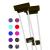 Crutcheze Premium USA Made Crutch Pad and Hand Grip Covers | Comfortable Underarm Padding Washable Breathable Moisture Wicking Odor Reducing- Accessories for Adult & Youth Crutches (Black)