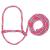 Weaver Leather Livestock Poly Rope Sheep Halter Hot Pink/Coral/Mint
