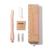 Brandluxe Dermaplaning Tool for Face Eyebrow Shaping Gentle Hair Removal and Exfoliation. Designed for Women an eco-friendly design. Includes 3 Swedish stainless steel razor blades. (Rose Gold)