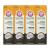 ARM & HAMMER Essentials Fluoride-Free Toothpaste Whiten + Activated Charcoal-4 Pack of 4.3oz Tubes Clean Mint- 100% Natural Baking Soda