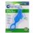 Brilliant Babys 1st Toothbrush - Silicone First Toothbrush for Babies and Toddlers, 4 Months Old and Up, Oral Care Must Haves for Infant and Toddler, Baby Registry Essentials, Blue, 1 Count 1 Count (Pack of 1) Blue