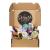 Enjoyment life breakfast box with approx. 800g jam jam honey hazelnut cream sausage and cream cheese in many flavors small portions in the mix for office family or on the go.Complete breakfast