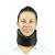 Vive Neck Brace - Foam Cervical Collar - Adjustable Soft Support Collar Can Be Used During Sleep - Wraps Aligns and Stabilizes Vertebrae - Relieves Pain and Pressure in Spine (Black 4" Inch Width) Black 1 Count (Pack of 1)