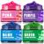 4 Colors Temporary Hair Color for Halloween Kids Women Men, Green Pink Blue Purple Hair Dye, Instant Hair Color Wax DIY Hairstyle Washable Hair Dye Cream Natural Temporary Hair Color Wax Party Cosplay