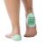 Tulis Heavy Duty Heel Cups Cushion Insert for Shock Absorption Plantar Fasciitis Severs Disease and Heel Pain Made in the USA Green 1 Pair Regular Regular (1 Pair)