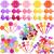 72 Pieces Self Hinge Hair Barrettes Plastic Hair Barrettes 80s 90s Hair Clip Pins Cartoon Design Hairpin Colorful Cute Hair Barrette Hair Clip for Girls (Classic Style)