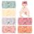 Makone Baby Girl Headbands 6 pcs Baby Girl Bows Stretchy Soft Wide Baby Turban Headbands for Babies Elastic Headbands for Newborn Baby Toddlers 01 green