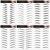 6 Sheets 4D Hair-Like Waterproof Eyebrow Stickers Eyebrow Transfers Stickers Grooming Shaping Eyebrow Sticker in Arch Style for Women and Girls, 66 Pairs Black (Vivid Styles)