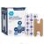 MED PRIDE Sterile Fabric Knuckle Adhesive Bandages [100 Count]- First Aid Finger Bandages Coated with Hypoallergenic Adhesive- Latex-Rubber Free Wound Care Bandages- Individual Wrapped- 1.5''x3''