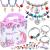 COO&KOO Charm Bracelet Making Kit  A Unicorn Girls Toy That Inspires Creativity and Imagination  Crafts for Girls Ages 8-12 with Jewelry Making Kit Perfect Gifts for 6 7 8 9 10 Girls Self-Expression!