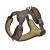 Funpetic dog harnesses 2022 - anti -train dishes reflective padded and breathable - breast dishes for small medium -sized and large dogs (l) brown L