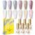 BORN PRETTY Reflective Glitter Gel Polish,Sparkly Shiny Disco DJ LED Gel Nail Polish Nail Varnish 6PCS 7ML A-Reflective Glitter Gel Polish