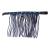 Fly fringes for horses fly mask with fringe & Velcro fastener fly hood for shetty pony cob warm blood kb (bangs blue) pony blue