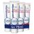 Parodontax Complete Protection mousse toothpaste mint extra fresh helps to reduce and prevent gum bleeding 4 x 75ml old pack