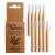 Bamboo Interdental Brushes Bamboo Handle Eco-Friendly 0.6mm Pack of 10