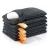 6-Pack Soap Pocket Exfoliating Soap Saver Pouch, Body Scrubber Rough Sponge Exfoliator for Bath or Shower, Gray Mesh Bar Soap Foam Lather Pouch 6 Bags