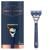 King C. Gillette Shave and Edging Razor for Men, 5 Premium Blades with Precision Trimmer, Gift Set Ideas for Him/Dad 1 Edging Razor