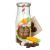 Diy hot Easter chocolate sweet drinking chocolate in a glass with chocolate drops mini marshmallows and sugar throats warm cocoa to make yourself sweet gift for Easter hot Easter chocolate