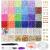 Gionlion 6000 Pcs Clay Beads for Bracelet Making, 24 Colors Flat Round Polymer Clay Beads 6mm Spacer Heishi Beads with Pendant Charms Kit and Elastic Strings for Jewelry Making Kit Bracelets Necklace