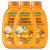 Garnier True treasures nourishing oil shampoo argan- & camelia-oil maintains intensely illuminate shine and smoothness 3 x 250 ml 250 ml (3-pack)