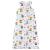 Chilsuessy Toddler Sleeping Bag 2.5 tog Baby sleeping bag Adjustable length Nursery Bedding Kids Wearable Blanket Cotton Sleeping Sack for Infant Boys Girls Jungle animals 110cm/3-4 Years