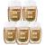 Bath and Body Works Pocketbac Hand Sanitizers Warm Vanilla Sugar 5 Pack bundle. 1 Oz
