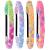 FROG SAC 4 Tie Dye Braided Headbands for Girls, Adjustable Rainbow Braid Hair Accessories for Kids, Stretch Elastic Girl Head Bands Birthday Party Favors, Cute Fashion Kid Hairbands, Stocking Stuffers (Tie Dye)