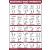 QuickFit Resistance Bands Workout Exercise Poster - Double Sided (Laminated, 18" x 27") LAMINATED 18" x 27