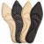4 Pairs High Heel Insoles Breathable Shoe Pads 10.03 Inch Boot Inserts Foot Cushion Inserts Comfort Sponge Insert for Women Foot Pain  Arch Pain  Heel Sore  Loose Shoes (4 Tip Designs)