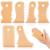7 Pieces Big Size Pottery Foot Shaper Tools Pottery Trimming Tools Pottery Profile Rib Bundle Foot Shaper for Pottery Ceramics for Carving Clay Molds Clay Ceramics  Beech Wood