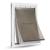 PetSafe Most Energy Efficient Pet Door Extreme Weather Aluminum Cat and Dog Door - 3 Flap Insulation - Easy DIY Installation - for Small, Medium, and Large Pets Aluminum Frame Large