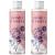 Rose water Monte Nativo 2x200ml (400ml) |For facial cleaning and facial care |Face water |Face tone |Rose Water |Anti pimple |Skin care |Face Cleanser |Gift for women rose 200 ml (2 Pack)